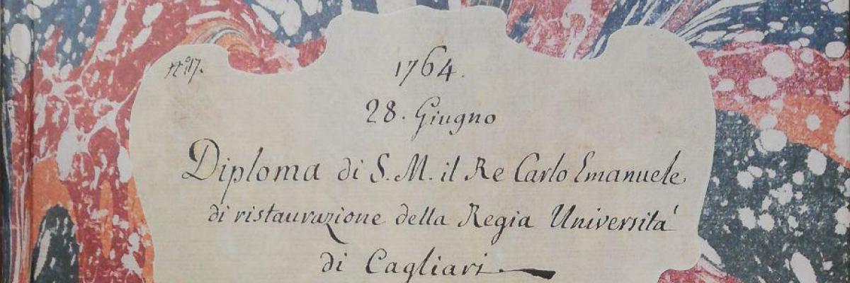 Costituzioni della Regia Università di Cagliari (1764)